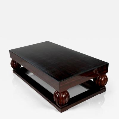  mile Jacques Ruhlmann Ruhlmann Style Macassar Ebony Coffee Table