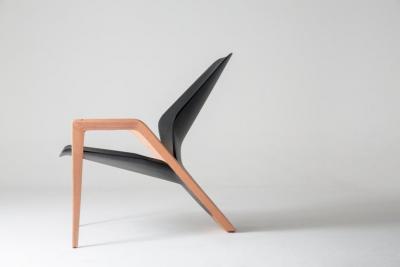 ndio da Costa Brazilian Design Contemporary Ava Armchair in Jequitib Wood