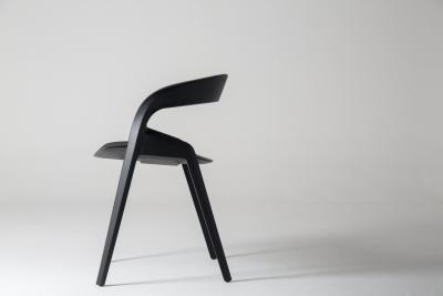  ndio da Costa Contemporary Pris Chair in Jequitib Wood by Brazilian Designer