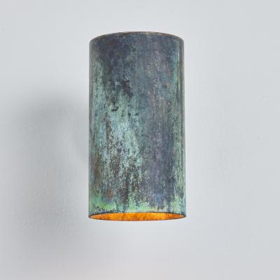  rsj Hans Agne Jakobsson C 627 110 Rulle Darkly Patinated Outdoor Sconce