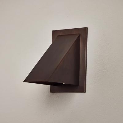  rsj Jonas Bohlin Oxid Dark Brown Patinated Outdoor Wall Light for rsj 