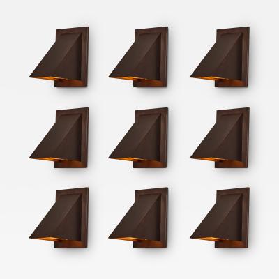  rsj Jonas Bohlin Oxid Dark Brown Patinated Outdoor Wall Light for rsj 