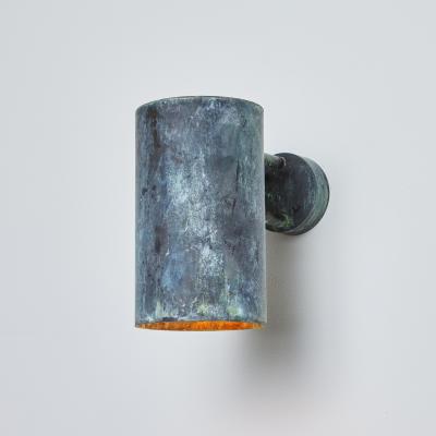 rsj Large Hans Agne Jakobsson C 627 Rulle Darkly Patinated Outdoor Sconce