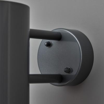  rsj Large Hans Agne Jakobsson C627 Rulle Outdoor Sconce in Painted Silver