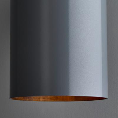  rsj Large Hans Agne Jakobsson C627 Rulle Outdoor Sconce in Painted Silver