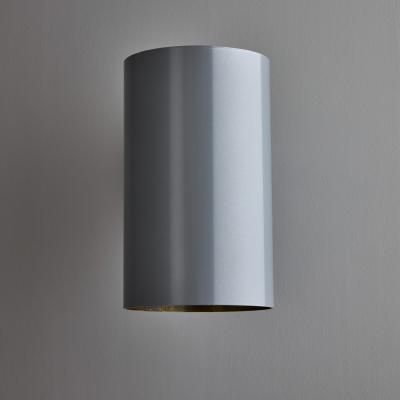  rsj Large Hans Agne Jakobsson C627 Rulle Outdoor Sconce in Painted Silver