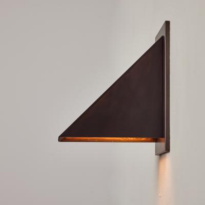  rsj Pair of Jonas Bohlin Oxid Dark Brown Patinated Outdoor Wall Lights for rsj 