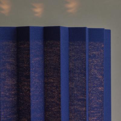  rsj Pliss Blue Edition Pleated Textile Table Lamp by Folkform for rsj 