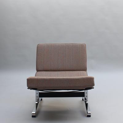  tienne Fermigier 5 Fine French 1960 s Slipper Lounge Chairs by Etienne Fermigier