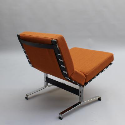  tienne Fermigier 5 Fine French 1960 s Slipper Lounge Chairs by Etienne Fermigier