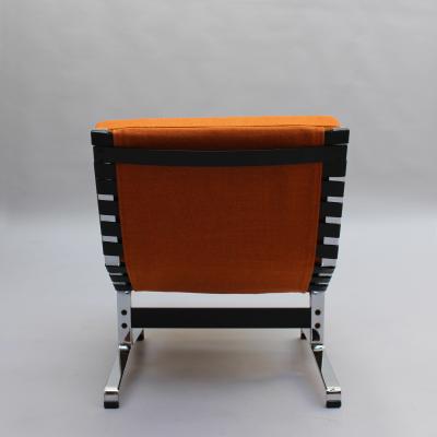  tienne Fermigier 5 Fine French 1960 s Slipper Lounge Chairs by Etienne Fermigier