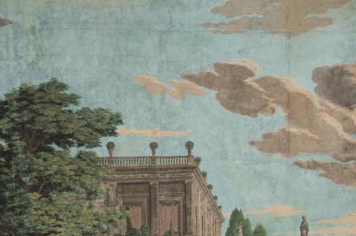  tienne Fran ois de Lantier LARGE EARLY 19TH CENTURY WALLPAPER THE VOYAGE OF ANTH NOR