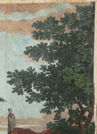  tienne Fran ois de Lantier LARGE EARLY 19TH CENTURY WALLPAPER THE VOYAGE OF ANTH NOR