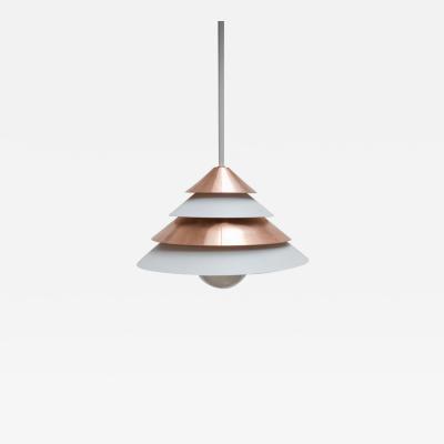  trans LUXE Copper And White Pendant