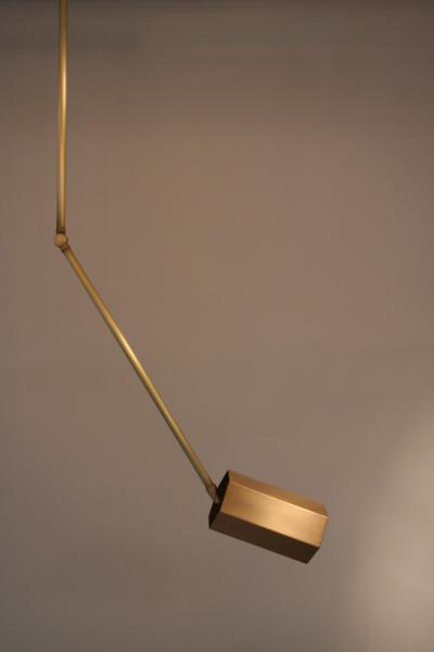  trans LUXE Hexagonal Library Lamp