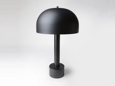  trans LUXE Metal Black Powdered Coated Table Lamp 07