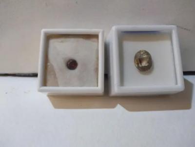 1 33 Carat Red Orange Zirconia