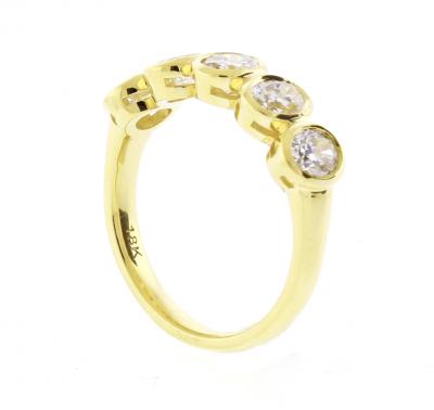 1 55ct Oval Diamond Band