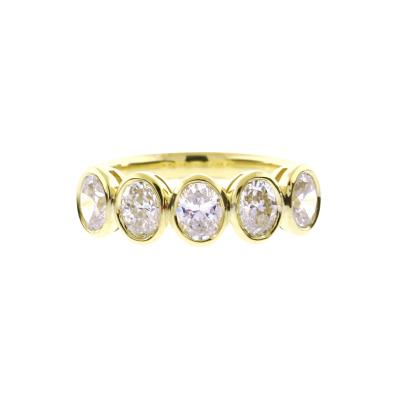 1 55ct Oval Diamond Band