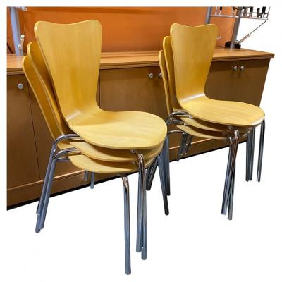 1 KFI Stackable Side Chair