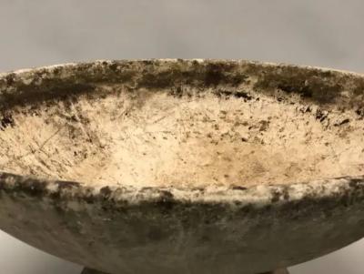 1 Large Mid Century Modern Fiber Concrete Architectural Planter by Willy Guhl