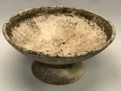 1 Large Mid Century Modern Fiber Concrete Architectural Planter by Willy Guhl