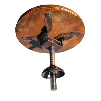 1 Vintage Gunlocke Remington Rand Industrial Stool in Birch