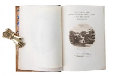 1 Volume Alfred Lord Tennyson the Poetical and Dramatic Works 