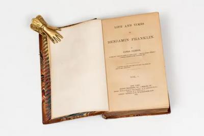 1 Volume Benjamin Franklin The Life Essays of Dr Franklin 