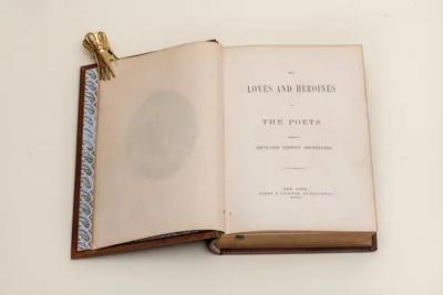 1 Volume Richard Henry Stoddard The Loves and Heroines of the Poets 