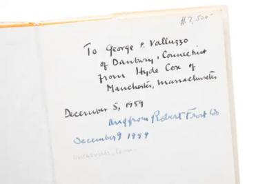 1 Volume Robert Frost You Come Too 