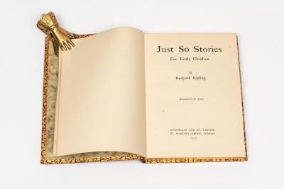 1 Volume Rudyard Kipling Just So Stories