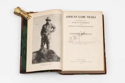 1 Volume Theodore Roosevelt African Game Trails