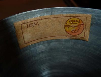 1 of 4 Brass and Glass Butterfly Chandeliers Germany 1950s