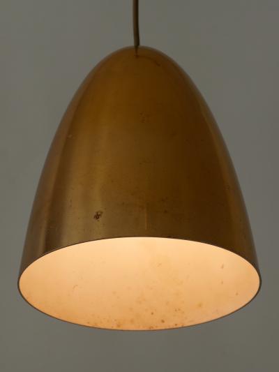 1 of 4 Elegant Mid Century Modern Pendant Lamps or Hanging Lights Germany 1950s