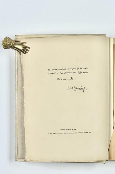 1 vol A J Munnings Pictures of Horses and English Life