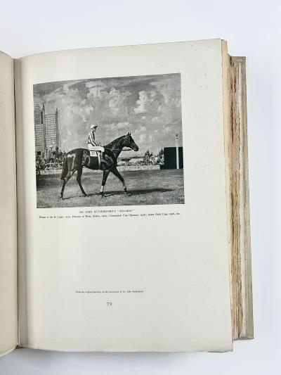 1 vol A J Munnings Pictures of Horses and English Life