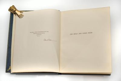 1 vol Edgar Allan Poe The Bells and Other Poems Edition de Luxe Limited Ed 