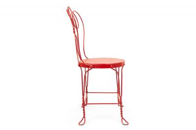 10 Outdoor Painted Wire Chairs