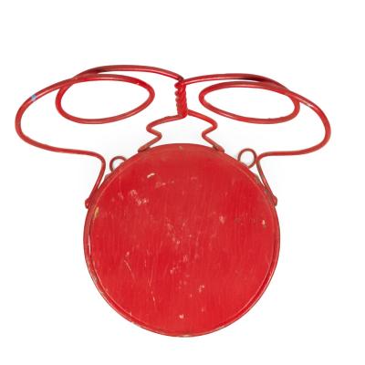 10 Outdoor Painted Wire Chairs