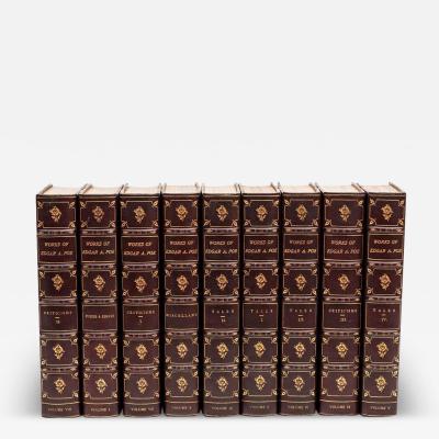 10 Volumes Edgar Allen Poe Complete Works 