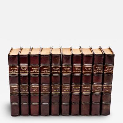 10 Volumes George Bancroft History Of The United States