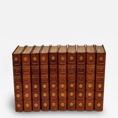 10 Volumes Jane Austen Novels 