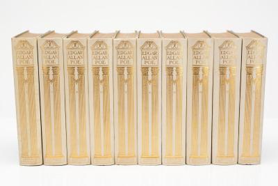10 vol Edgar Allan Poe The Complete Works of Edgar Allan Poe Limited Ed 