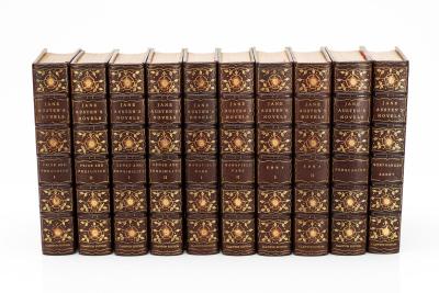 10 vol Jane Austen The Novels of Jane Austen Clawton Edition Limited Edition