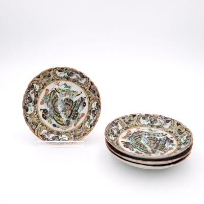 1000 Butterflies Chinese Export porcelain smaller dishes coasters 