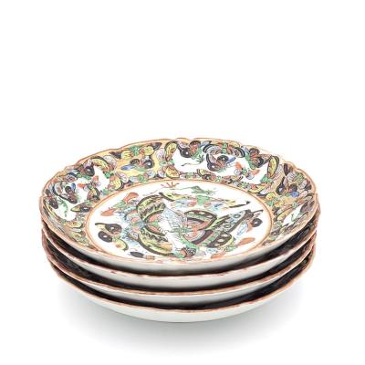 1000 Butterflies Chinese Export porcelain smaller dishes coasters 