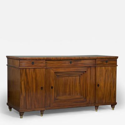 11586 A REMARKABLE NEOCLASSICAL PERIOD MAHOGANY SIDE CABINET
