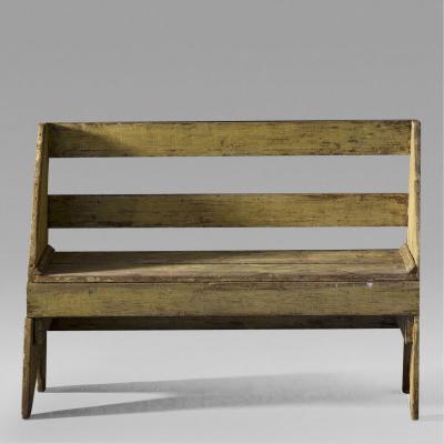 Buttermilk Bench 19th Century