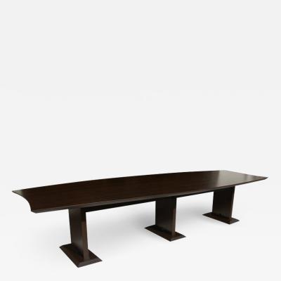 12ft Boat Shaped Dining Table